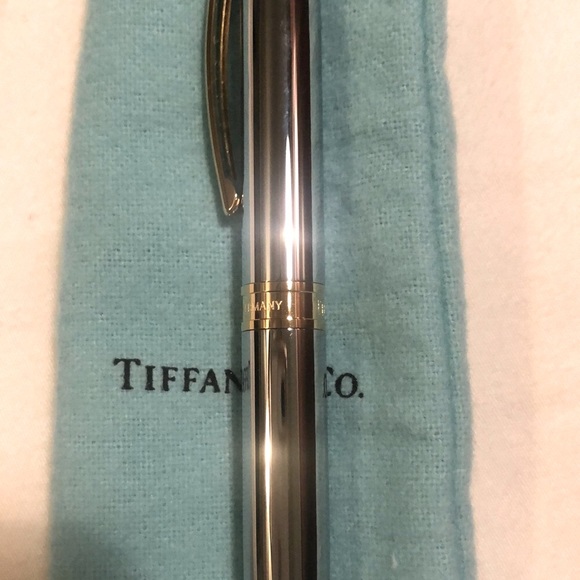Tiffany & Co. Pen Germany NWOT Silver/Gold - Picture 7 of 8